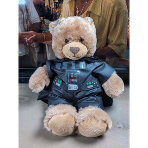 BUILD A BEAR STAR WARS DARTH VADER PLUSH  16" Cape  - Retired